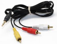 Axiom AV Audio Video TV Cable for Canon DV MiniDV HD Camcorder STV-250/N