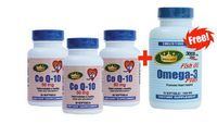 Co Q 10 50mg 3 Pack Combo