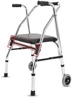 Walking Mobility Aid Folding Lightweight Aluminium Walking Frame for Elderly Disabled & Limited Mobility Patients Walking Stabilizer