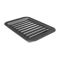Nordic Ware Compact Cast Grill & Sear, Small, Black
