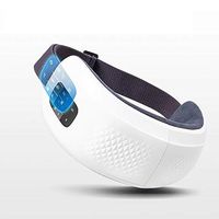 Eye Massager Wireless Rechargeable Eye Care Treatments Tool with Heat Relief, Eye Bags, Dark Circles, Eye Protection for Eye Futigue Dry Eyes Stress Relief,White