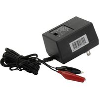 UPG D1724 Sealed Lead Acid Battery Charger (6V/12V Switchable Single-Stage With Alligator Clips)