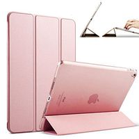 iPad 9.7 2017 Case, TOPCHANCES Ultra Slim Pu Leather iPad 9.7 2017 Smart Case Cover with Auto Sleep Wake-up/Stand Function for New iPad 9.7 2017(New 2017 Model) (Luxury Rose Gold)