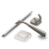 FZ FUTURE Stainless Steel Window Squeegee, Glass Squeegee Cleaning Tool, Shower Screen Wiper, Best for Washing Drying Bathroom Wet Room Floor