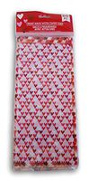 Valentine Themed Loot Treat Bags - Delicate Hearts - 20 Pack