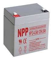 NPP NP12-4.5Ah 12V 4.5Ah Rechargeable Sealed Lead Acid Maintenance Free Battery F1 Terminals
