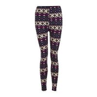 Women Leggings, Forthery Women Soft High Waist Printed Stretchy Pants Leggings (Free Size, F)
