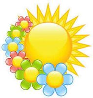 HotSaleStore Sticker Seals 48 Beautiful Sun Flowers Sticker Label Envelope Seals 1.2" Round