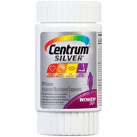 Centrum Silver MultivitaminTablets, Women 50+, 100 ea (Pack of 4)