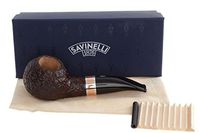 Savinelli Marte 320 KS Tobacco Pipe - Rustic
