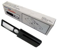 HAWK 4.5" X 1", Pop Up Magnifier With 5x And 10X Power Lenses And Pocket Clip - MG450