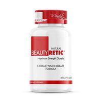 BeautyFit BeautyRetic, Maximum Strength Natural Diuretic for Women, 60 Capsules