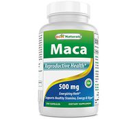 Best Naturals Maca Capsules, 500 mg, 250 Count