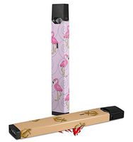 Skin Decal Wrap 2 Pack for Juul Vapes Flamingos on Pink JUUL NOT INCLUDED