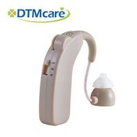 Clear Sound Personal Hearing Amplifier, Rechargeable, Behind The Ear (BTE). No Hearing aid Battery Needed, use AC Adapter (Included) or AA Battery (Included) to Charge The Amplifier.