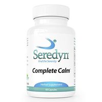 BioNeurix Natural Anxiety Relief Supplement | Seredyn Calm Anti-Anxiety & Calmness Support 60 Caps | Anti Stress Sleep Aid Herbal Capsules with Magnesium & Niacin | Improve Focus & Promote Relaxation