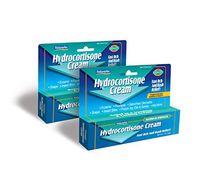Hydrocortisone Cream Fast Itch and Rash Relief 2 Pack