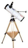 Vixen Optics R130Sf with Wood Tripod, White