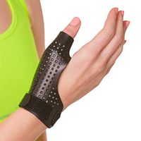 BraceAbility Hard Plastic Thumb Splint | Arthritis Treatment Brace to Immobilize & Stabilize CMC, Basal and MCP Joints for Trigger Thumb, Tendonitis Pain, Sprains (Large - Right Hand)