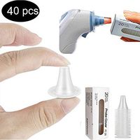 Ear Thermometer Probe Covers/Caps for All Braun ThermoScan Models,Replacement for Digital Thermoscan Disposable Covers 40pcs