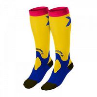 StrongerRx Hybrid Recovery Socks (Yellow, Small)