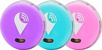 TrackR pixel - Bluetooth Tracking Device. Item Tracker. Phone Finder. iOS/Android Compatible - 3 Color, Aqua, Purple, & Pink.