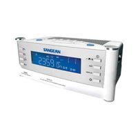 Sangean Rcr22 Am/Fm Atomic Clock Radio With Lcd Display