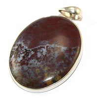 Sterling Silver Fancy Jasper Pendant Jewellery PEND412