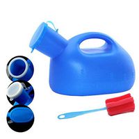 GxYue Firm Thick Male Urinal Urine Bottle with Lid,Potty Urinal for Old Man, Child and Diabetes for Camping Outdoor Travel(2 Pack) Seat Belts