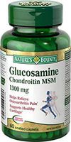 Nature's Bounty Glucosamine Chondriotin MSM 1300 mg, 60 Coated Caplets