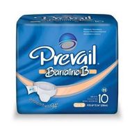 MCK94443101 - Adult Incontinent Brief Prevail Tab Closure Bariatric Disposable Heavy Absorbency