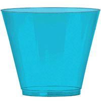 Amscan 350366.54 Disposable BPP Plastic Cup, One Size, Blue