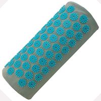 Acupuncture Mat and Acupuncture Massage Pillow, Yoga Mat Acupressure Pillow for Help Relieve Stress, Back, Neck and Sciatica,Blue,Pillow