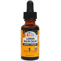 Herb Pharm, Kids Organic Lemon Balm Calm, Alcohol Free, 1 fl oz (30 ml)