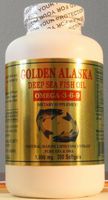 Golden Alaska Deep Sea Fish Oil Omega-3 (300 softgels)