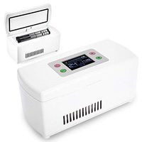 Kireina Refrigerator Case Portable Cooler Box Insulated Mini Reefer Car Constant Temperature 2-8℃ Professional Organizer Storage for Traveling,Outdoors,Camping,Work