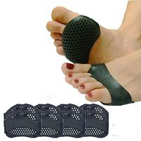 8 PCS Breathable Metatarsal Foot Pads-Ball of Foot Cushions, Mcvcoyh Forefoot Pads, Callus, Blisters, Forefoot Pain, Can be sued for Both feet for Men and Women