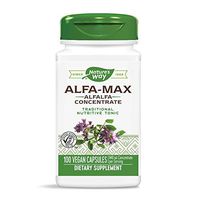 Nature's Way Premium Herbal Alfa-Max, 840 mg concentrate per serving, 100 Capsules