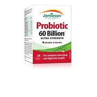 Jamieson 60 Billion Ultra Strength Probiotic, 24 Tablets