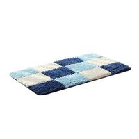 Theoylos Lattice Area Rug Soft Fleece Home Carpet Bedroom Living Room Rloor Mat Window Pad Rectangle Anti-Skid Carpet