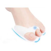 PASDHZK 2 Pairs of exfoliating Foot Pads, Eversion, Toe, External appliances, Hallux valgus, Silicone Toe Separator, Foot Care, Toe Straightener