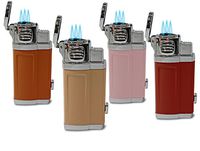 Brilliance Triple Flame Torch Lighter - 4 Pack