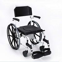 DMCC Elderly Wheelchair Chair with Potty Armrests Can Take A Shower Bath Disabled Elderly Home Trolley