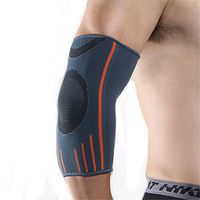 Elbow Brace Compression Support (1Pair) Elbow Sleeve Support for Tendonitis Prevention,Tennis Elbow, Golf Elbow Treatment,Reduce Elbow Pain (Gray, M)