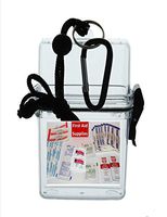 Elite 1st Aid Girls White Mini WATERPROOF 30 PC First Aid Kit - Scouting, Camping, Hiking & School