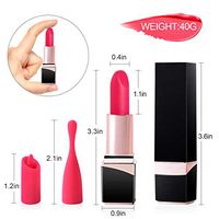 USB Cable Rechargeable Soft Cordless Waterproof Magnetic Charging Port Silent 10 Lipstick Vibrador-Speed Pleasure Wireless Víbràtòrs Angle of Your Body Best Rated for Travel Gift Wand