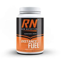 Run Nutrition — Distance Fuel, Vitamin, Mineral, Vegan Protein Powder - Plant-Based Protein, BCAAs, Amino Acid — Free of Gluten, Dairy, Other Common Allergens (14 Servings, 20.25 oz, French Vanilla)