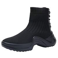 ⭐ Futurelove ⭐ Womens Sneakers Fashion Air Athletic Slip On Lightweight Breathable Shoes for Running, Tennis, Sports, Training, Walking Black