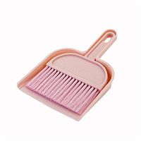 LKXHarleya Mini Cleaning Broom Brush and Dustpan Desktop Sweep Cleaning Brush Set