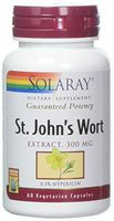 Solaray Guaranteed Potency St. John's Wort Aerial Extract 300 Mg Ssupplements, 60 Count